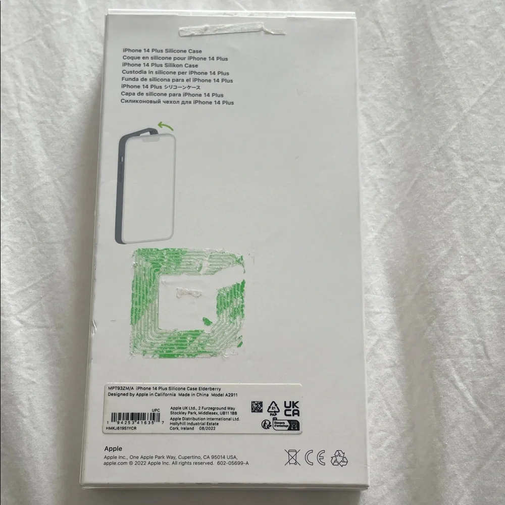 Apple iPhone 14 Plus Silicone Case - Elderberry